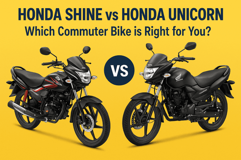 Honda Shine vs unicorn
